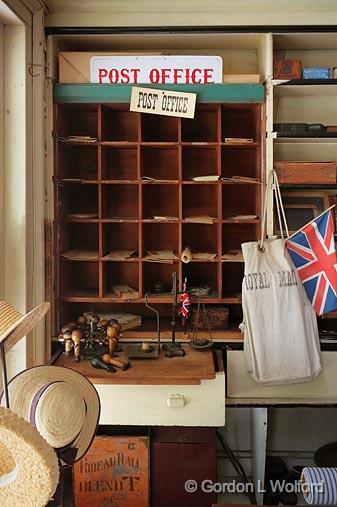 19th Century Post Office_06501.jpg - Photographed at the Lang Pioneer Village near Keene, Ontario, Canada.